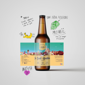 Un seul houblon - Double NEIPA – bière Varaï, brassée au Luc (Var)